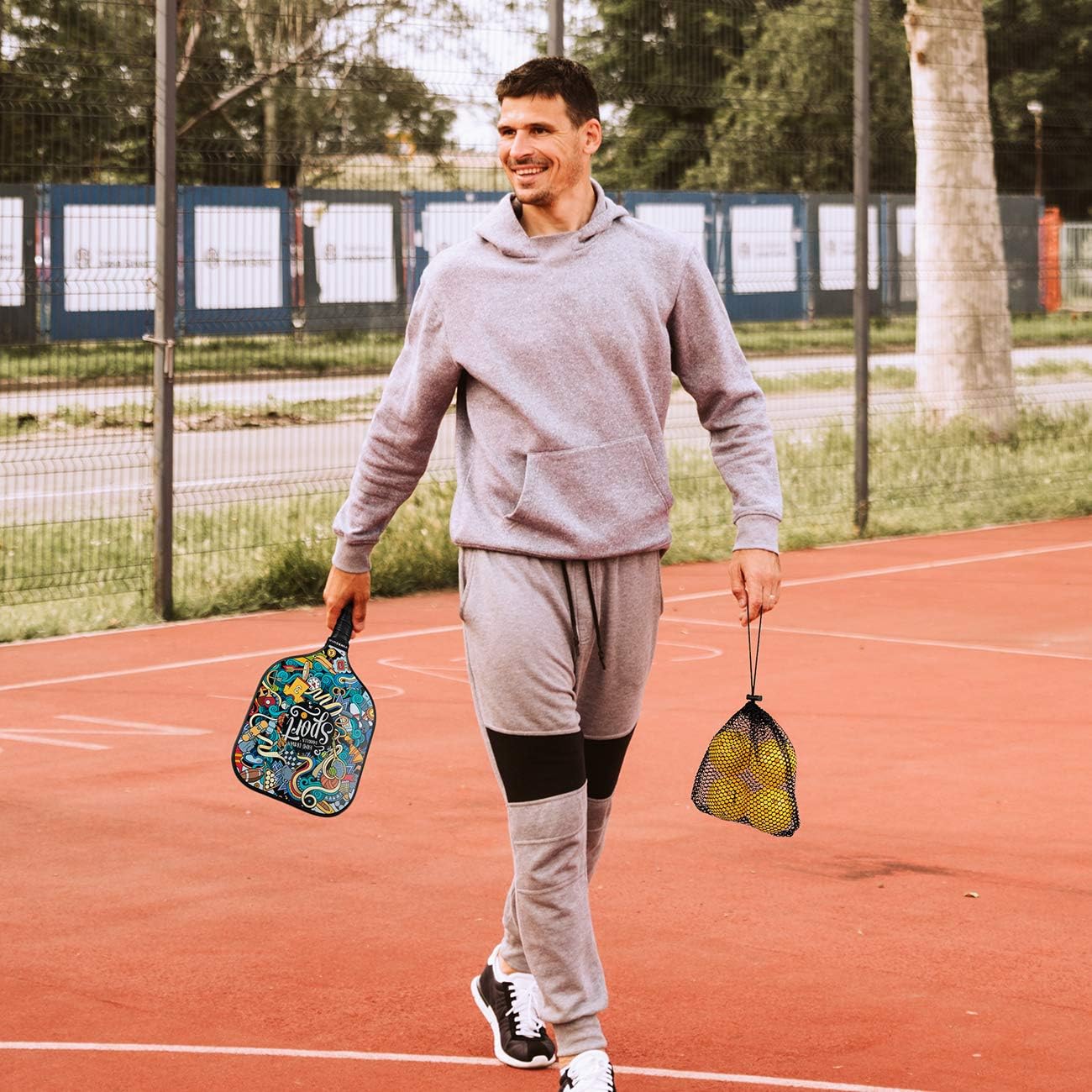 Vinsguir Outdoor Pickleballs - 8 Pack - Outdoor Pickleball Balls-USAPA Standard : Sports & Outdoors