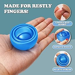 Fidget Toys Adults 2 PCs, Sensory Figette Spinner