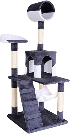 cat activity centre grey