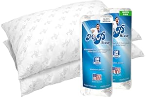 MyPillow Bedding Bed Pillows for Sleeping Queen Size, Set of 2, Pillow for Back, Stomach or Side Sleepers - My Pillow Classic Pillow [Queen, Combo]