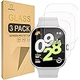 Mr.Shield Screen Protector compatible with Xiaomi (Redmi Watch 4) [Tempered Glass] [3-PACK] [Japan Glass with 9H Hardness]