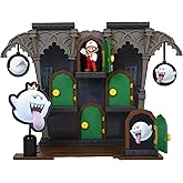 Super Mario Action Figures Deluxe Boo Mansion Playset