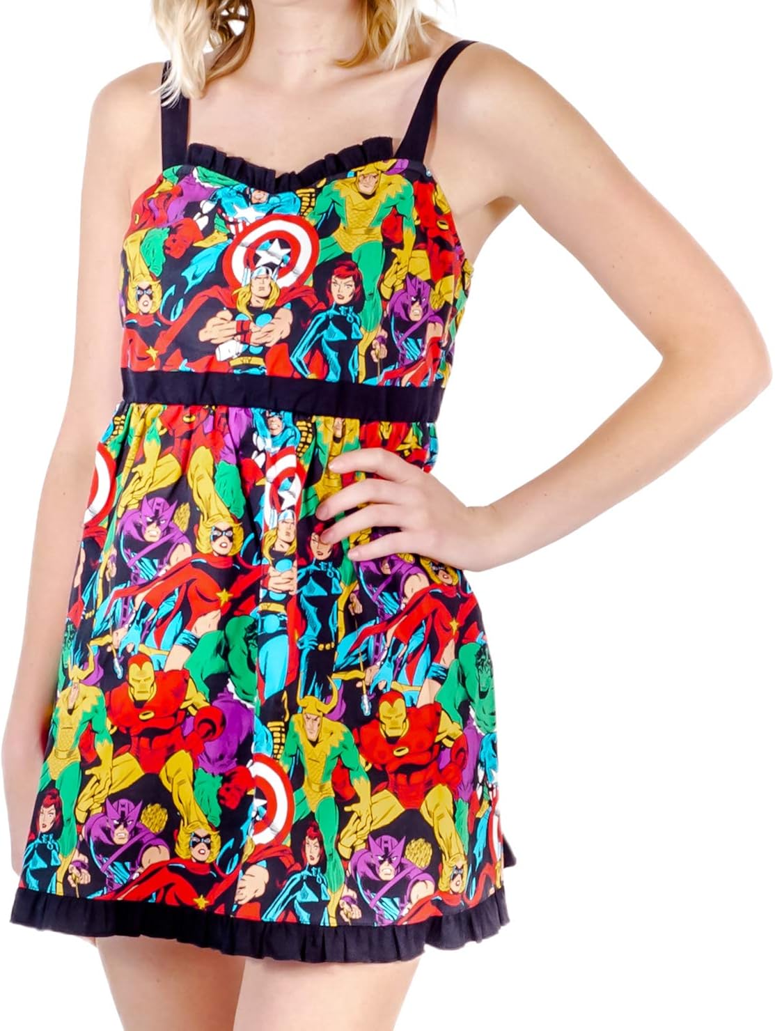captain marvel skater dress