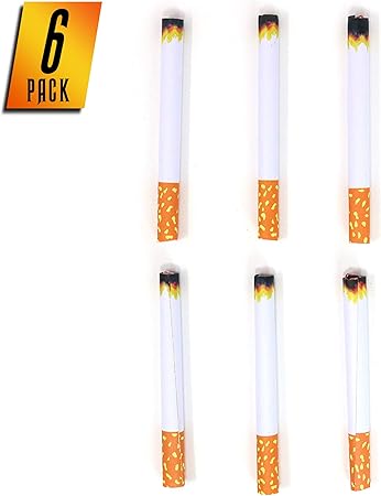 Amazon Skeleteen フェイクパフコスチューム タバコ 子供に安全 楽しいスタントタバコ 6個パック キッズコスチューム 変身 なりきり おもちゃ