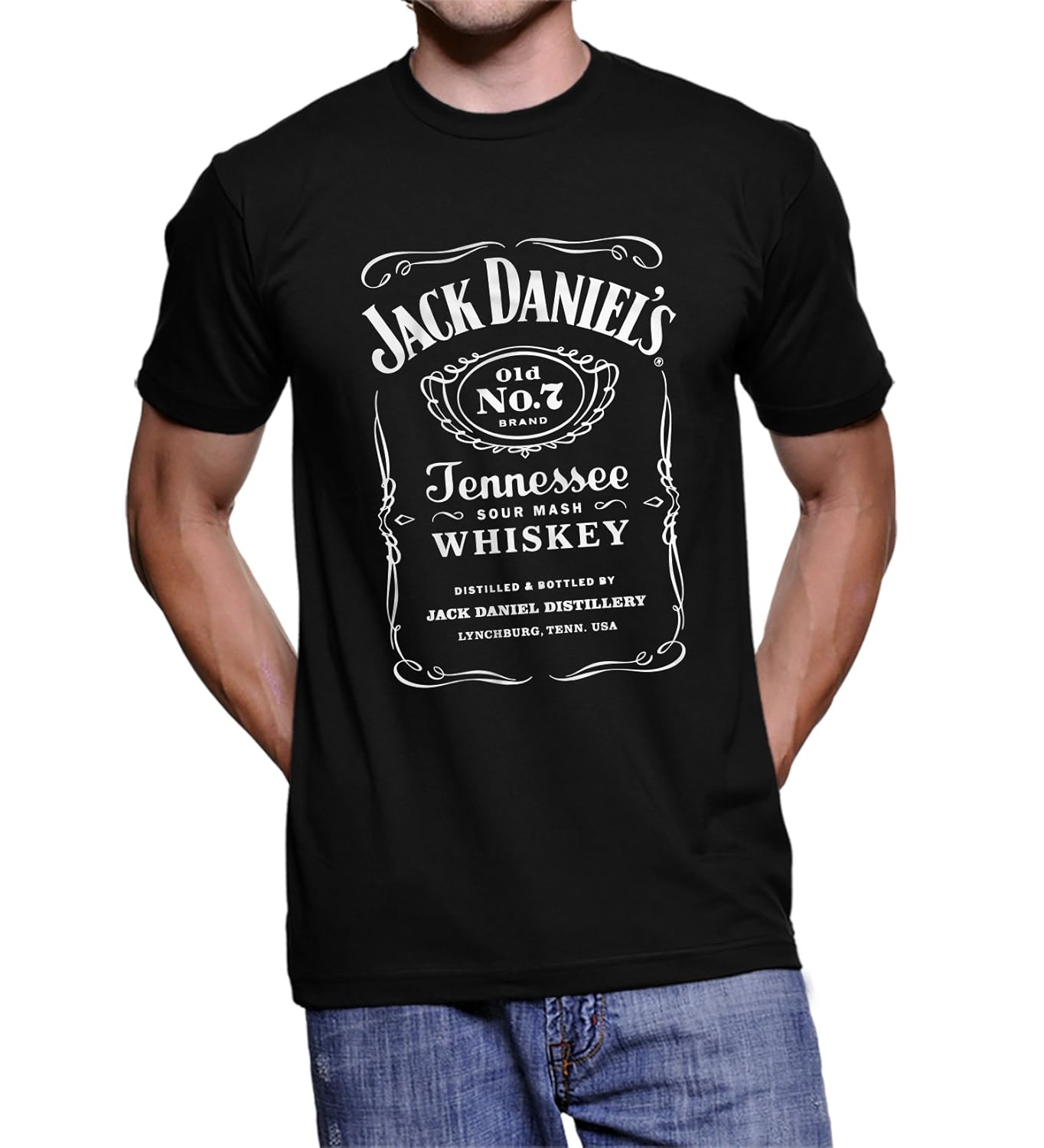 jack daniels sleeveless t shirt online india