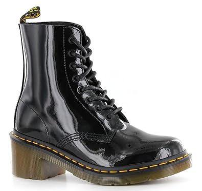 dr martens patent boots size 4