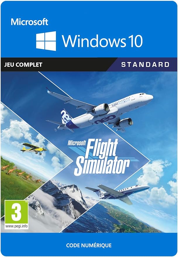Microsoft Flight Simulator Standard Telechargement Pc Code Amazon Fr Jeux Video