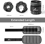 Sportneer Adjustable Ankle Weights Set 0.45-3.2kg Pair Neoprene view 4