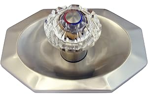 Simpatico 31641Sn Price Pfister Shower Trim Kit With Brass Escutcheon With Screws, Tube And Handle, Satin Nickel