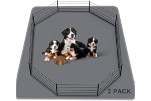 Washable Pee Pads for Dogs - 2 Pack Dog Pee Pads Extra Large Absorbent Reusable Washable Puppy Pee Pads Dog Non-Slip Whelping