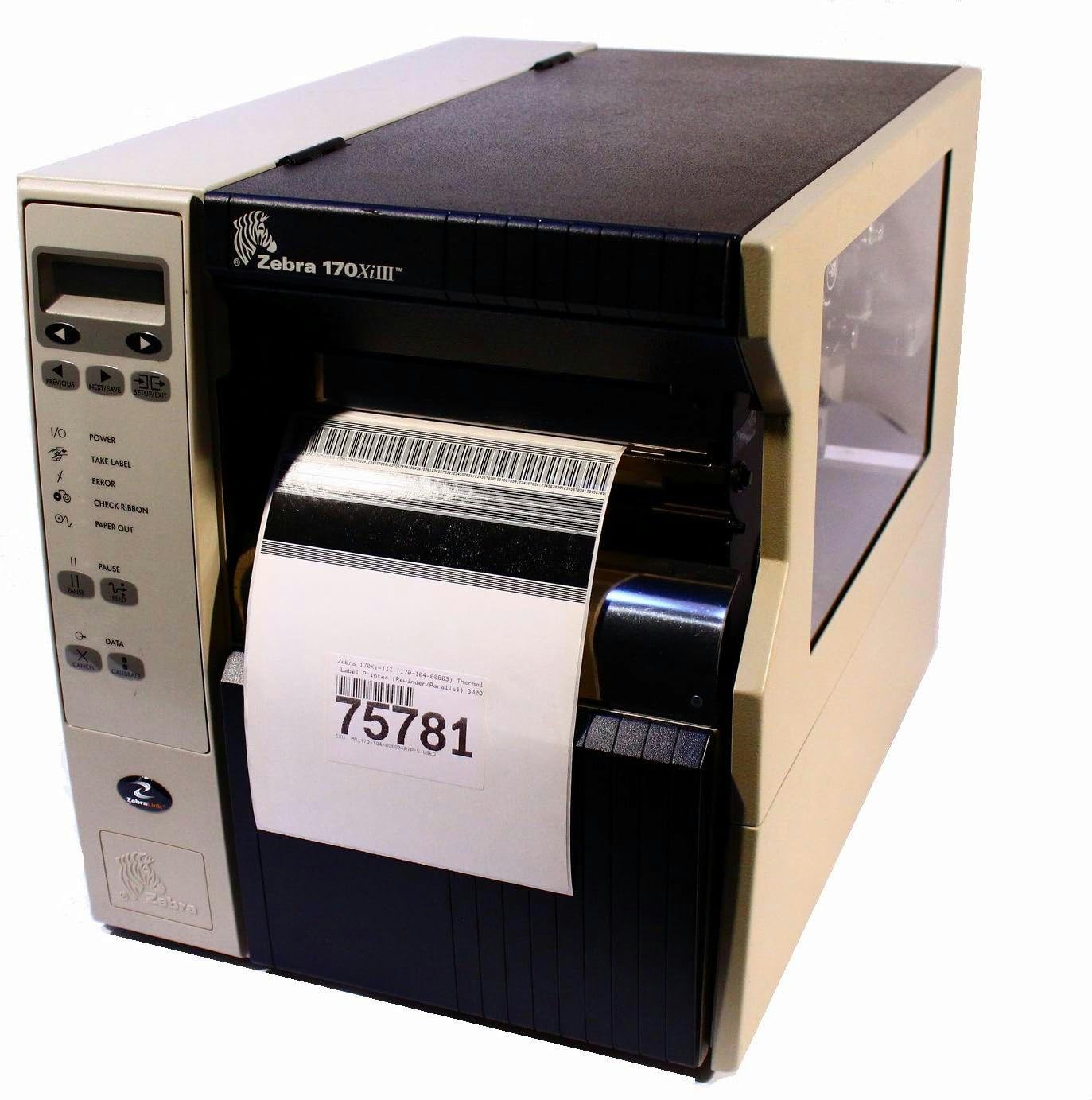 Zebra 170XiIII (17010400603) Thermal Label Printer (Rewinder/Parallel/Serial