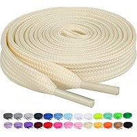 2 Pares Cordones Redondos 120 Cm - Para Zapatillas, Poliéster Resistente, Negro Y Blanco