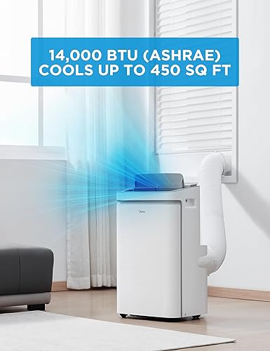 10000 Btu Ashrae Midea Easy Cool Portable Air Conditioner Auseo