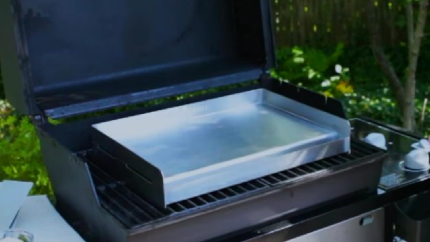 SizzleQ SQ180 100 Stainless Steel Universal Griddle with Even Heating