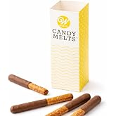 Wilton Tall Dipping Containers - Melt Candy Melts Candy Inside the Microwavable Dipping Containers, Dip and Drizzle Pretzel Rods &amp; Cake Pops, 3-Count