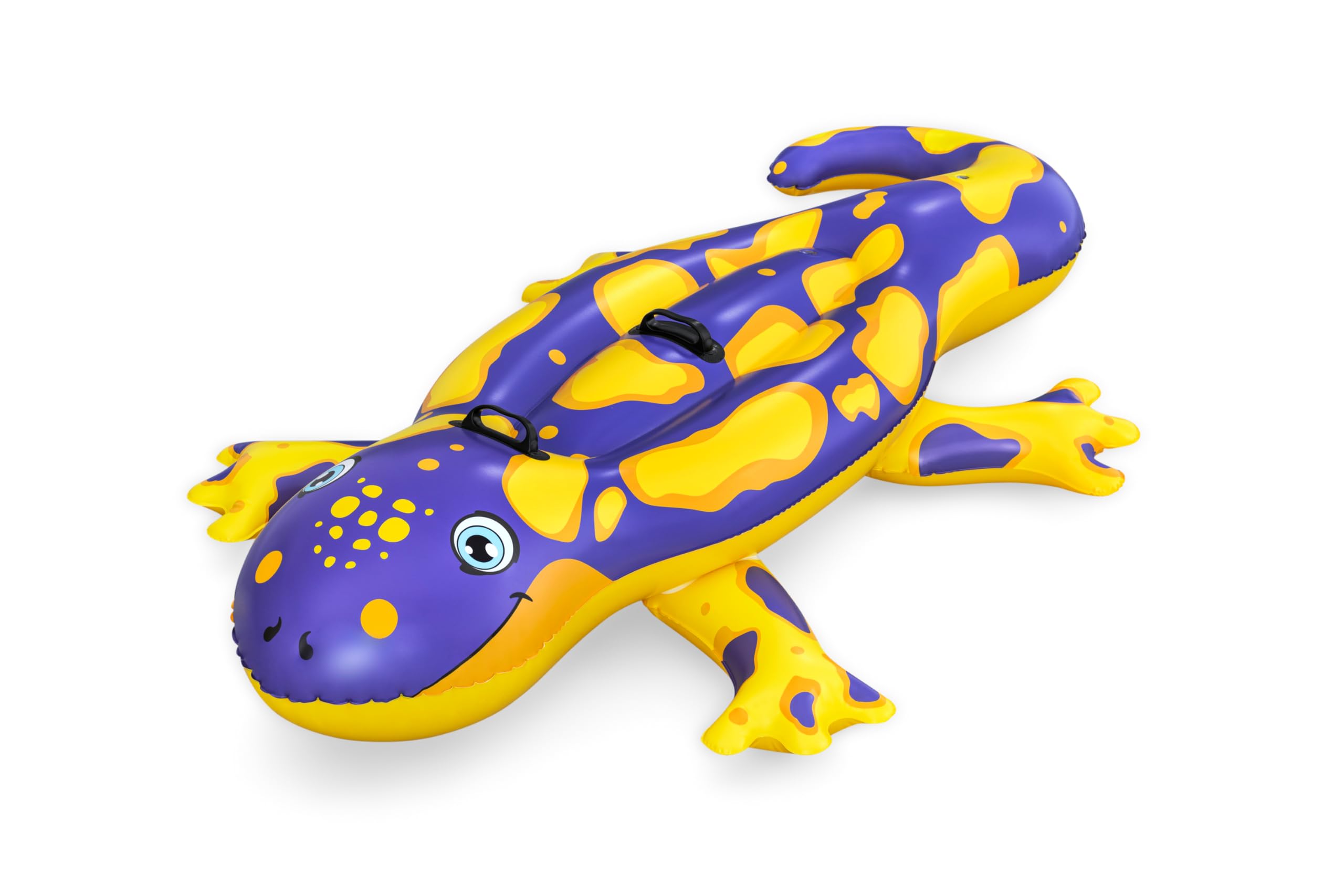 Bestway | Inflatable 2-Person Kids Ride On Pool Float, Water Toys for Swimming Pool, Salamander 1.91 m x 1.19 m