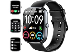 UAUE Smart Watch (Answer/Make Call), 2025 HD 1.91" Smartwatch for Men Women, 112+ Sports Modes Fitness Activity Tracker, Calories/Heart Rate/Sleep Monitor, IP68 Waterproof Step Counter for Android iOS