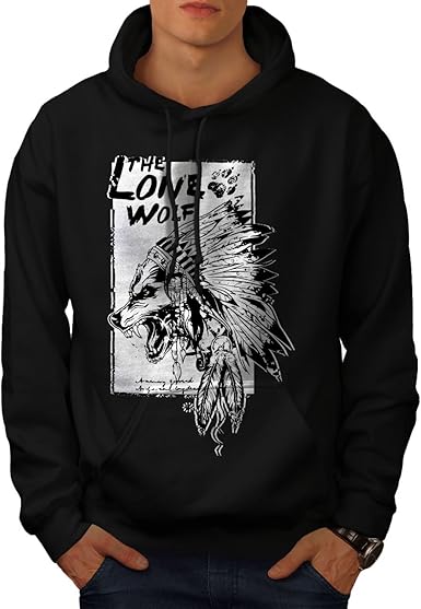 lone wolf sweatshirt