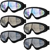 Hoemwarm 6 Pack Ski Goggles Men Women Motorcycle Riding Snowboard Goggles for Adult Youth