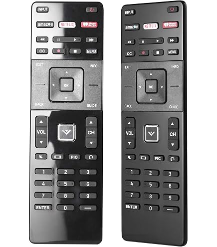 New Vizio XRT122 TV Remote - Compatible With D24-D1, D32-D1, E55-C2, E60-C3 & More Models
