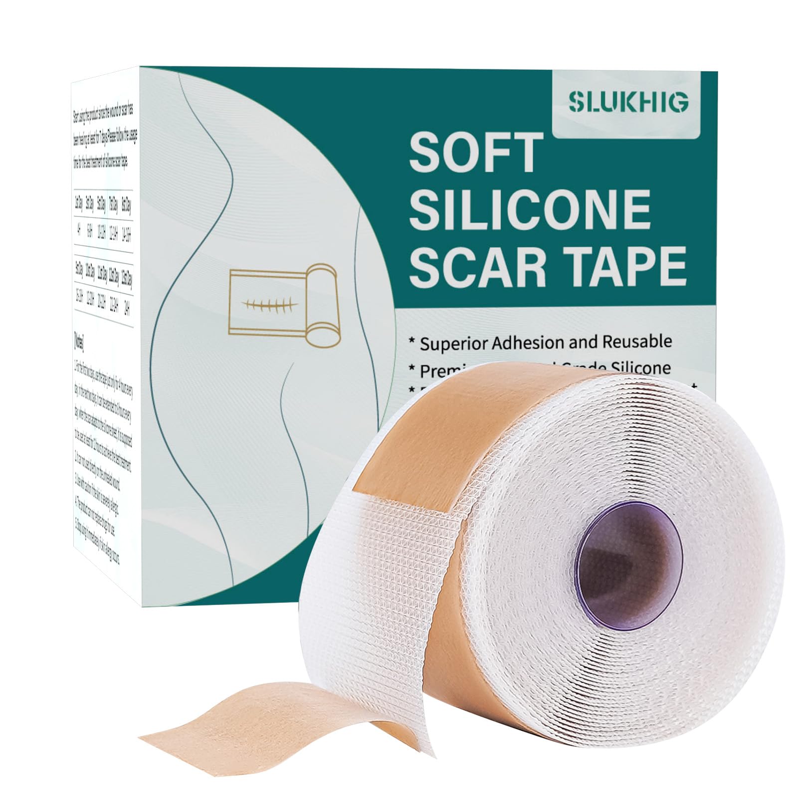 SLUKHIG Silicone Scar Sheets (1.6