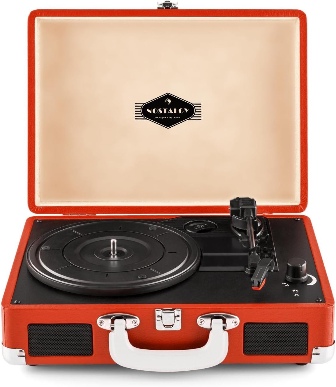 Platine vinyle vintage LF711 en bois de noyer (années 60), Lesa