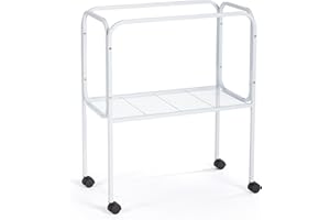 Prevue Pet Products 447 Bird Cage Stand for 26" x 14" Base Flight Cages, White