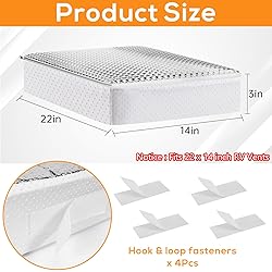 YUNVI RV Skylight Insulator 14x22x2.8,RV Vent Cover