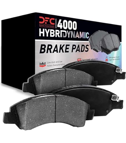 Dynamic Friction Company Keramik-Bremsbeläge 3000 Serie – Hinten SET, Kompatibel Mit Vielen Fahrzeugen, Kupferarm