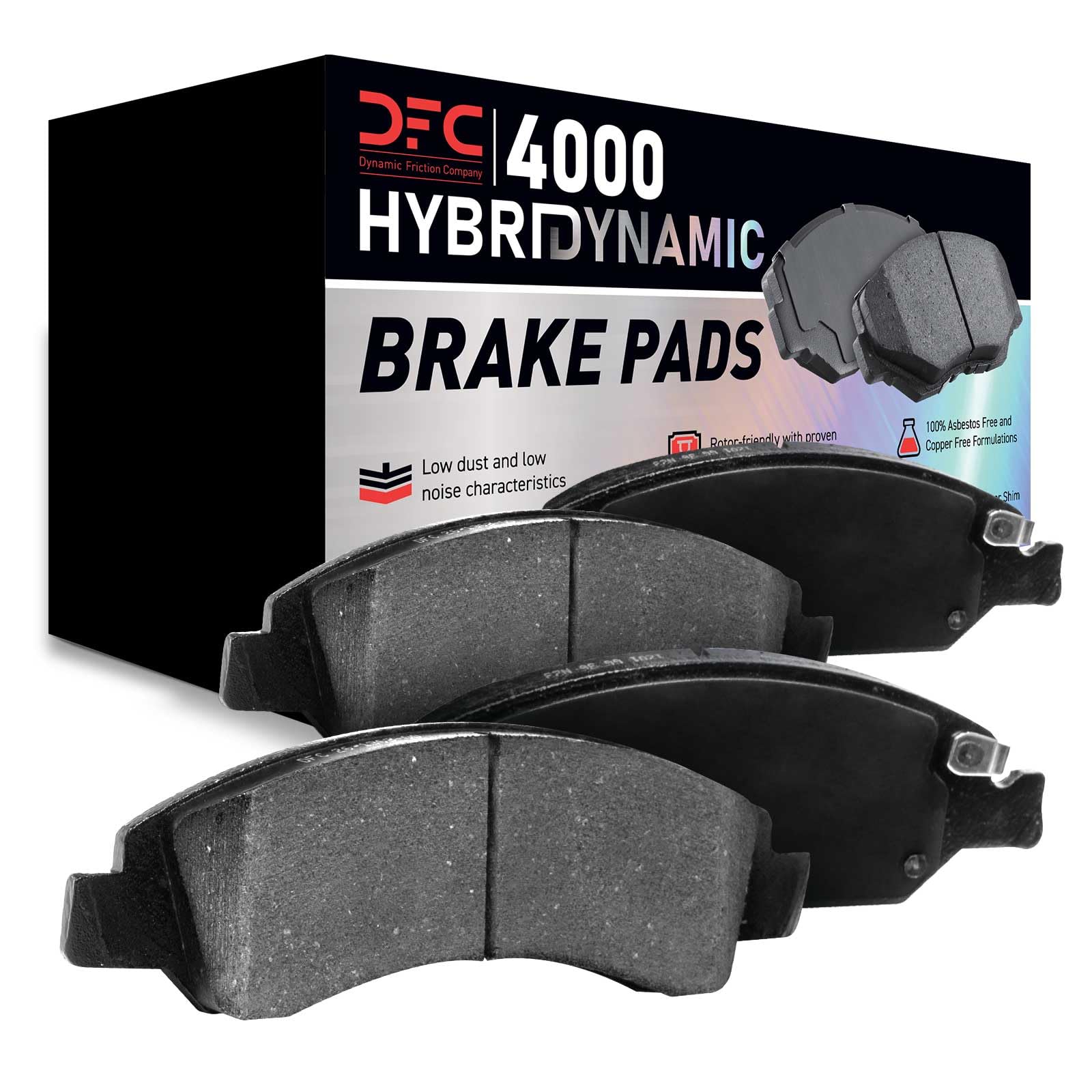 Photo 1 of ** FACTORY SEALED**Dynamic Friction Company Front and Rear 4000 HybriDynamic Brake Pads 4000-1815-00