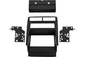 HECASA Car Stereo Radio Double Din Compatible with 1994-2002 Mustang Installation Dash Kit Bezel