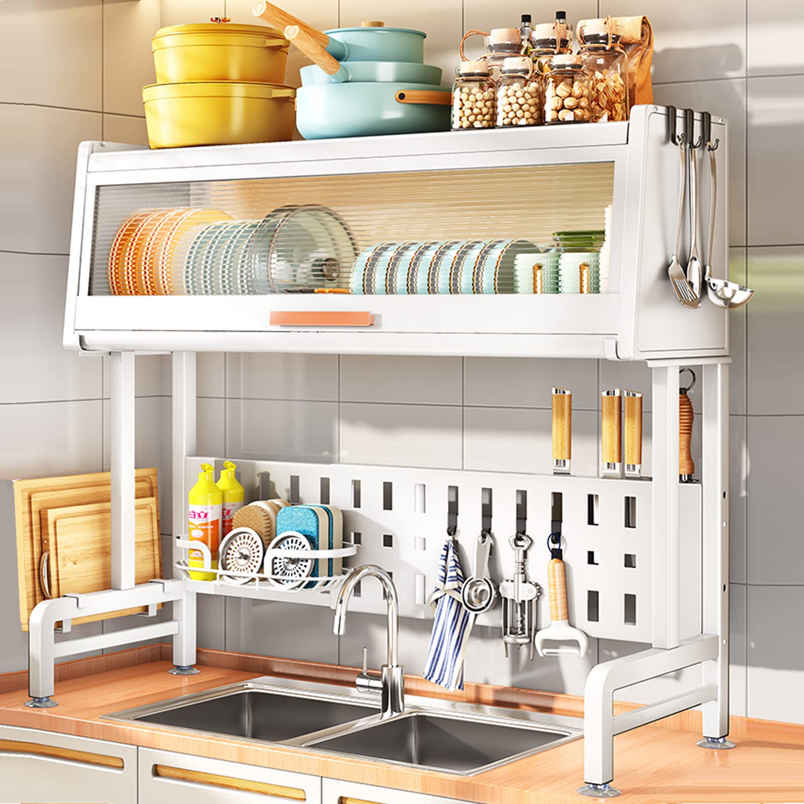 Dish Dryer Amazon Sink Rack Yoleduo Over The Sink Dish Drying Rack