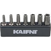 KAIFNT K001 Torx Plus 5-Point Tamper-Proof Security Bit Set, 7-Piece