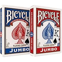 Bicycle Playing Cards, Jumbo Index, 2 Pack : Amazon.ca: Toys & Games