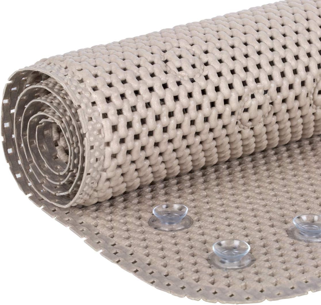 Duck Brand Softex Bath Mat, 17 in. x 36 in, Taupe (442097): Home Improvement