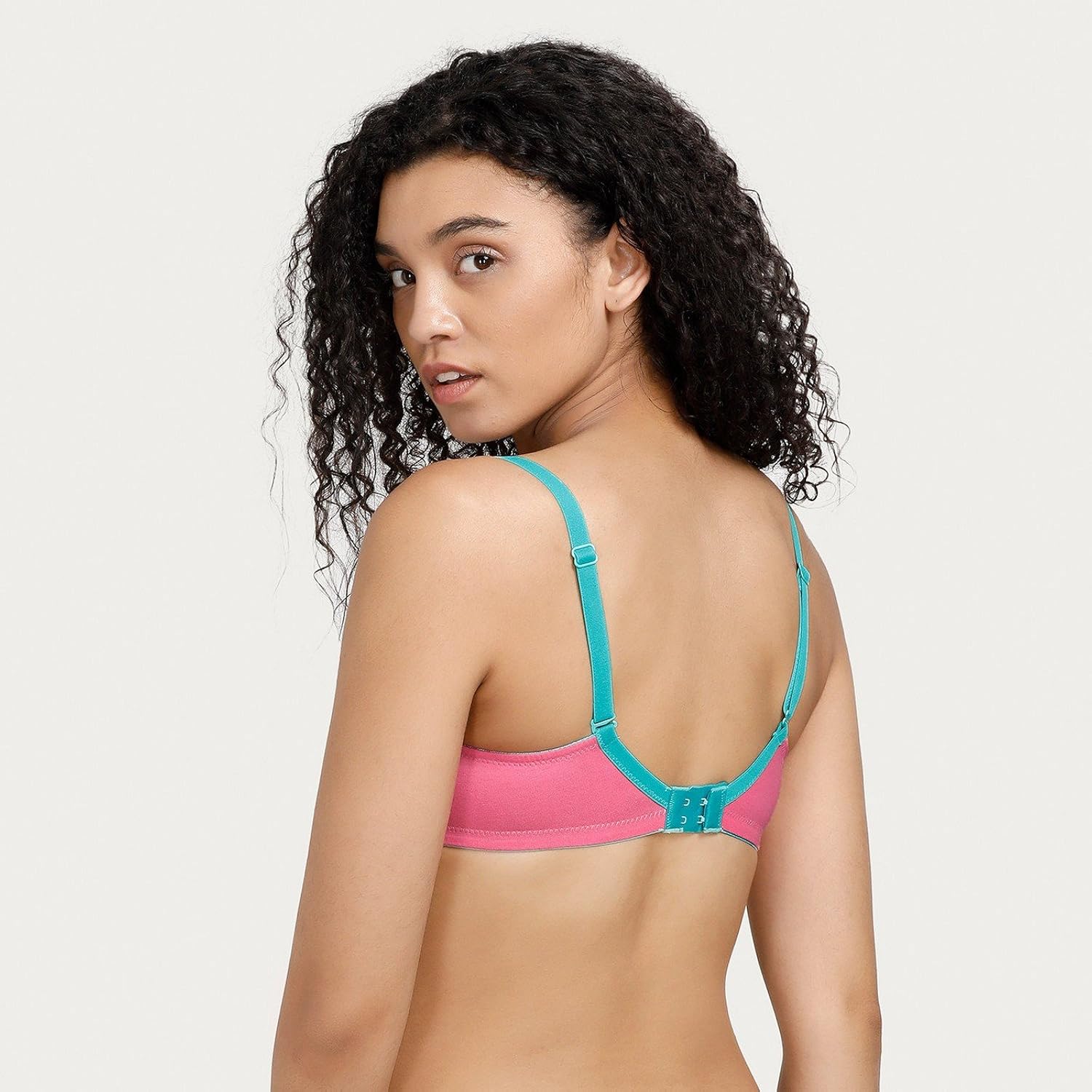 rosaline by zivame women's t-shirt padded non wired bra