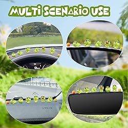 zmoso 8 PCS Cute Frog Car Rearview Mirror