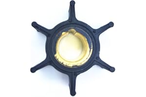 MOTOCEO Boat Motor Water Pump Impeller Outboard Engine For Nissan Tohatsu 3B2-65021-0 3B2650211M 3B2650211 3B2-65021-1 18-8920 40HP 60HP 70HP 75HP 90HP 115HP 120HP 140HP 3Cyl 2Stroke