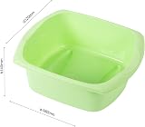 Addis Rectangular Washing Up Bowl Large 9.5 Litre Metallic UK Made view 3