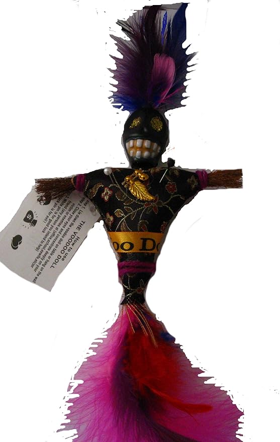 Amazon Com Copperfancy Llc New Orleans Black Voodoo Voo Doo Doll