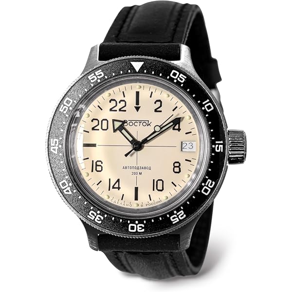 Amazon.com: VOSTOK Original Mens Watch Amphibia 170964 Mechanical