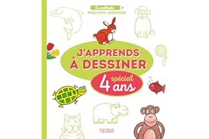J’apprends à dessiner - Spécial 4 ans (J'apprends à dessiner) (French Edition)
