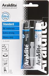 Araldite Standard 2-Part Epoxy Resin Glue 15ml Best Price Square view 1