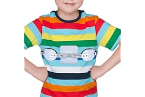 Tairibousy Kids Pectus Carinatum Orthosis Brace for Child Toddler, Pigeon Chest Orthosis Support for Children，Adjustable Ribs Valgus Orthosis Braces, Breast Corrector