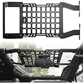 JOYTUTUS Hard Top Roof Rack Molle Panel Compatible with Wrangler JL JLU &amp; Gladiator JT 2018-2026, Wrangler Overhead Molle Panel Storage Cargo Roof Rack, No Drilling(Not for Soft-Top)