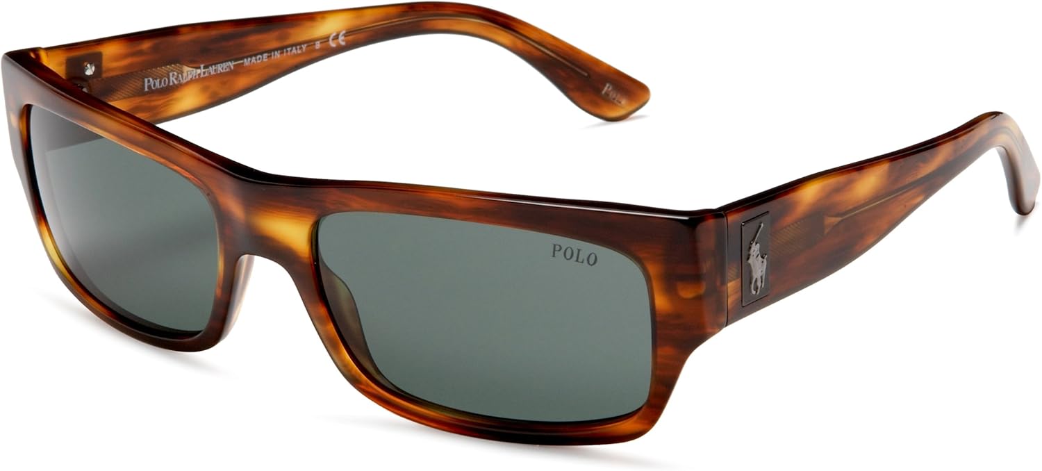 Polo Ralph Lauren Men's PH4040 Rectangular Sunglasses