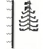 Cable Attachment Storage Rack,Wall Mounted Lat Pulldown Bar Holder,Home Gym Organizer for Cable Handles,Vertical and Horizontal Set