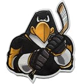 Pittsburgh Pennsylvania Hockey Penguin Mascot Parody Embroidered Iron On Photo Patch