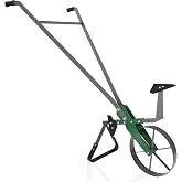 Varomorus High Wheel Cultivator, Self Cleaning Steel Single Wheel Hoe, Modular Plow Garden Tool for Gardening