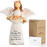 Kohehe Gifts for Mom,5.12" Mom Gifts Angel Figurine,Mom Birthday Gifts,Sentimental Gift for Moms on Birthday and Mother's Day